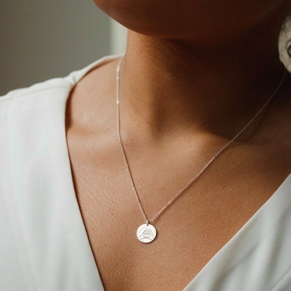 “Much Love” Hand Heart Boho Charm Pendant Necklace - Picture 3 of 16